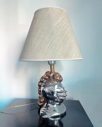 Lampada da tavolo Elmo di guerriero