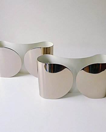Coppia applique modello Foglio