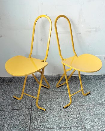 Coppia sedie pieghevoli mod. Dafne