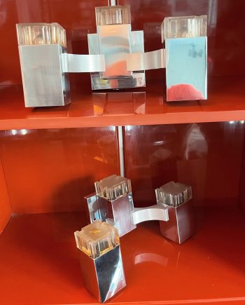 Coppia applique Cubic Sciolari