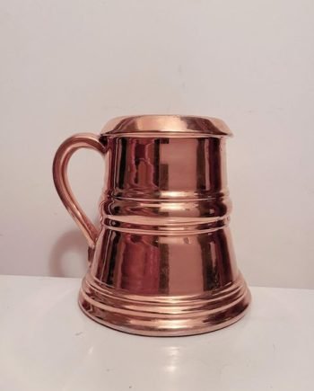 Boccale in ceramica con oro Principessa Borghese