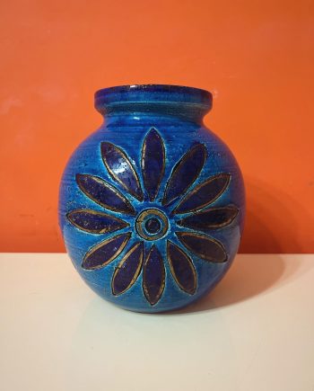 Vaso Bitossi blu
