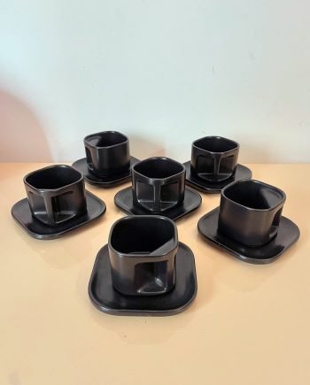 Set di sei tazze da caffè modello “Square”