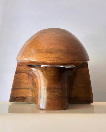 Scultura in legno massello Pulcinelli