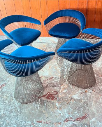 4 sedie mod. 1715 WARREN PLATNER