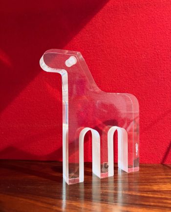 Scultura in lucite Cavallo