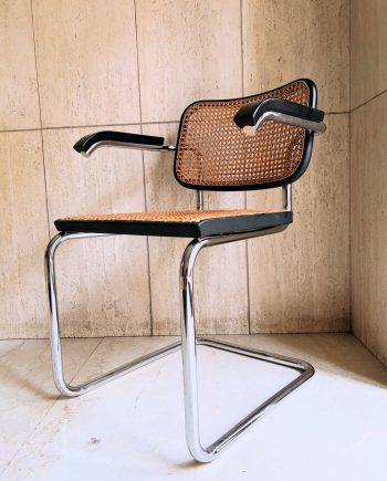 Sedia originale modello CESCA con braccioli
