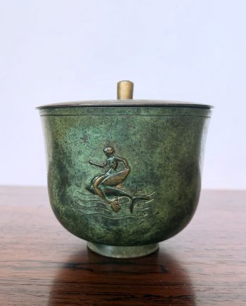 Vaso contenitore in bronzo Prod. IAMA
