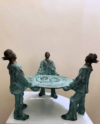 Scultura in bronzo "Servi Muti"